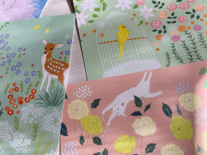 春のポストカード