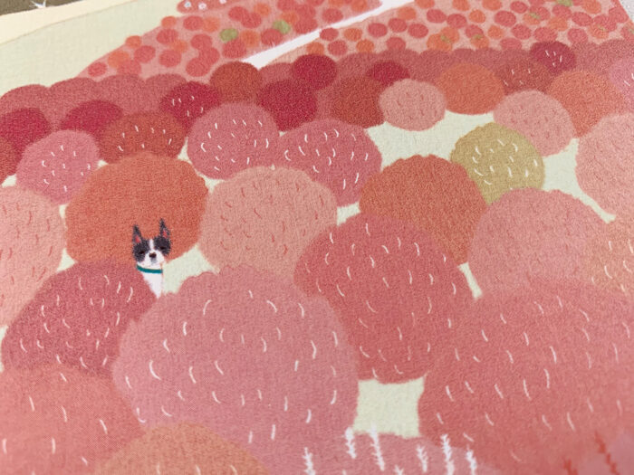 秋のポストカード